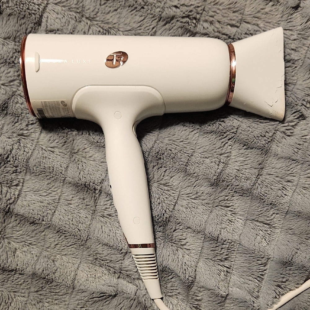 T3 Luxe White Hair Dryer